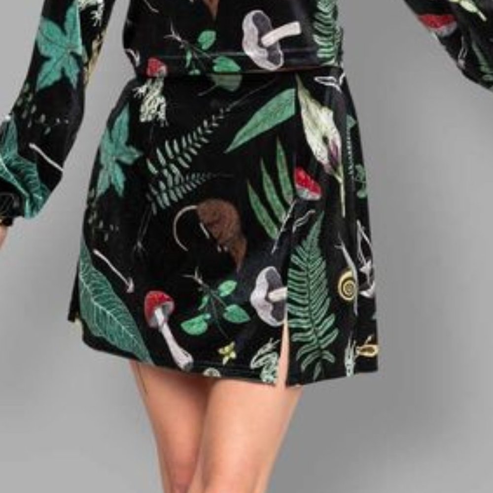 Cosmic Drifters Wild Woods Mini Skirt Small